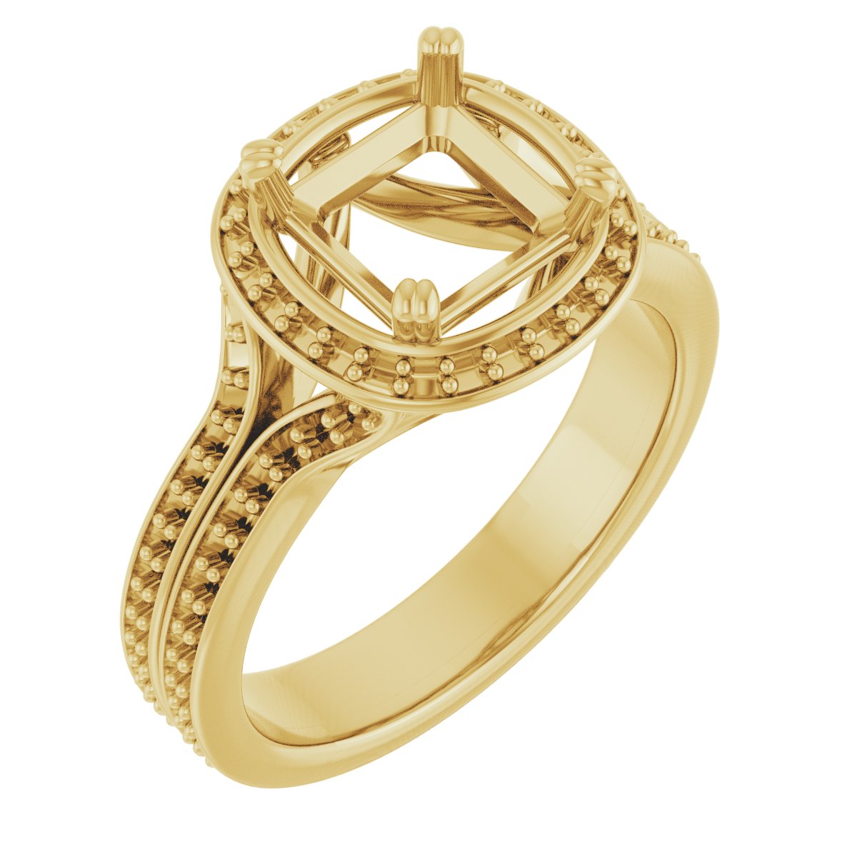 Halo-Style Engagement Ring