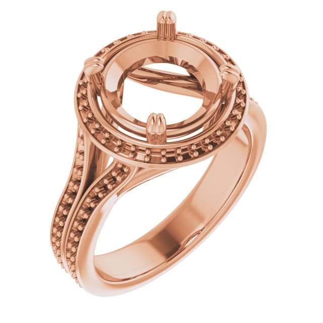Halo-Style Engagement Ring