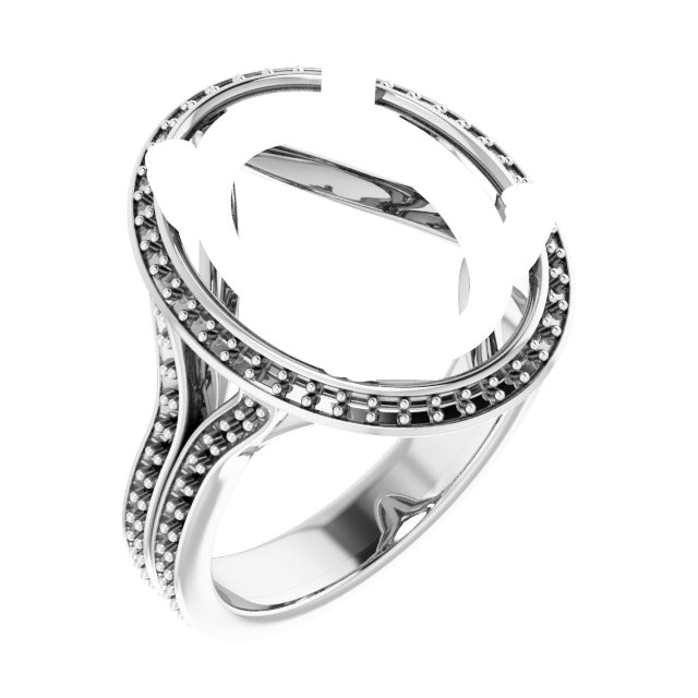 Halo-Style Engagement Ring