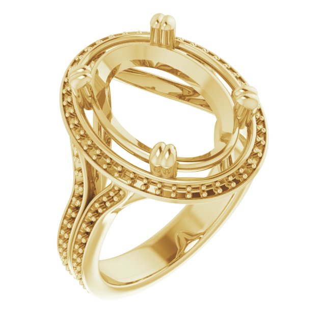Halo-Style Engagement Ring