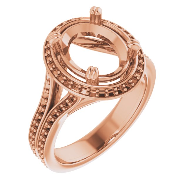 Halo-Style Engagement Ring