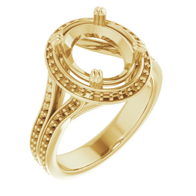 Halo-Style Engagement Ring