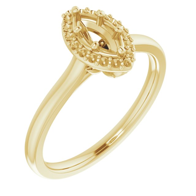 14k Yellow Gold