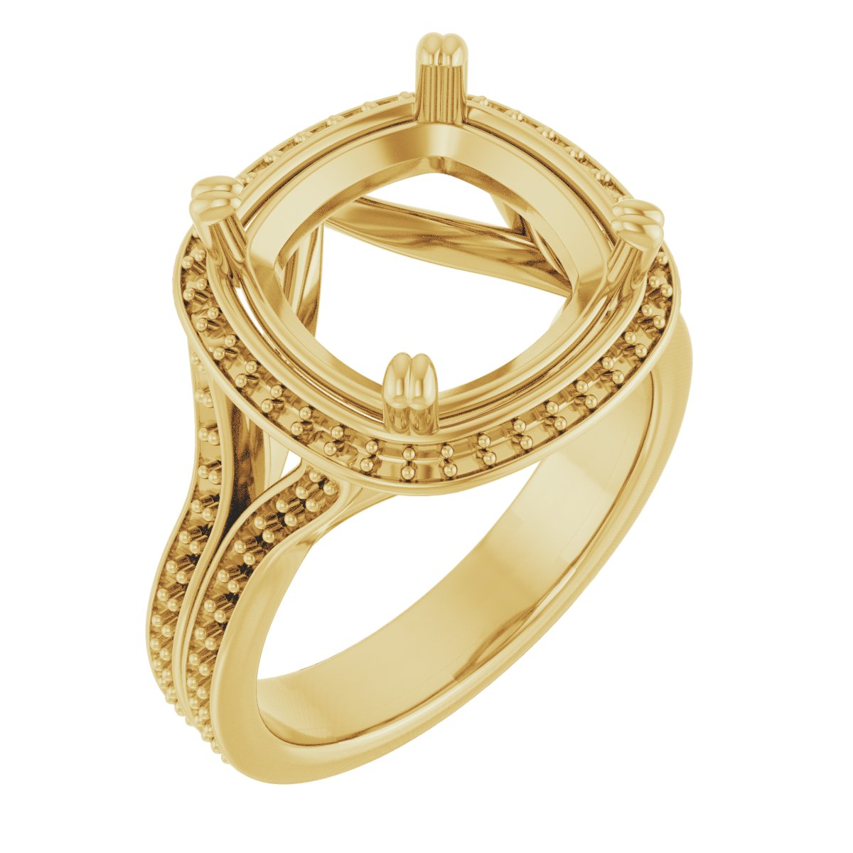 Halo-Style Engagement Ring