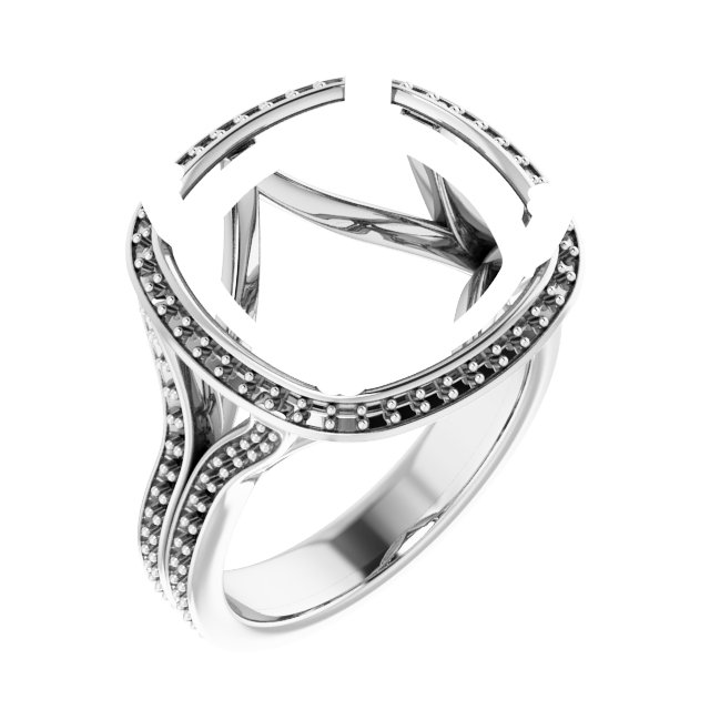 Halo-Style Engagement Ring