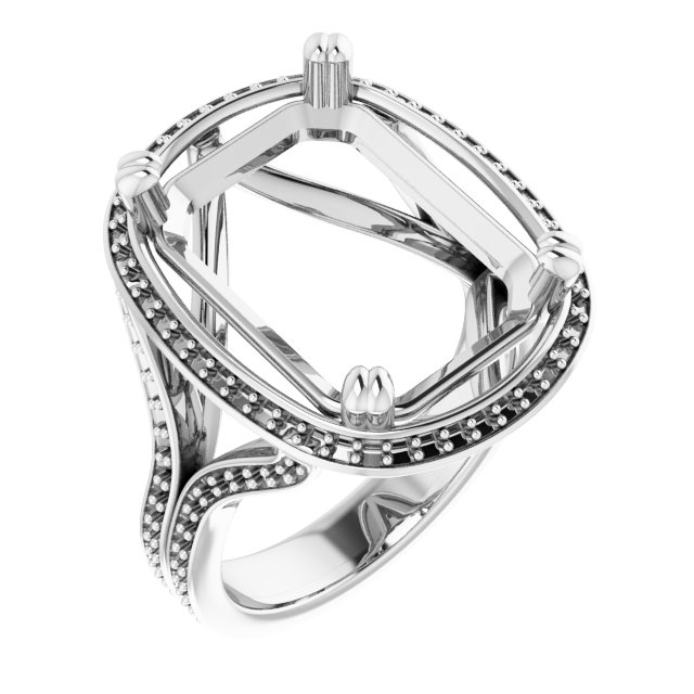 Halo-Style Engagement Ring