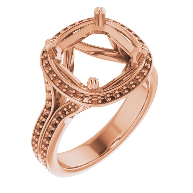 Halo-Style Engagement Ring
