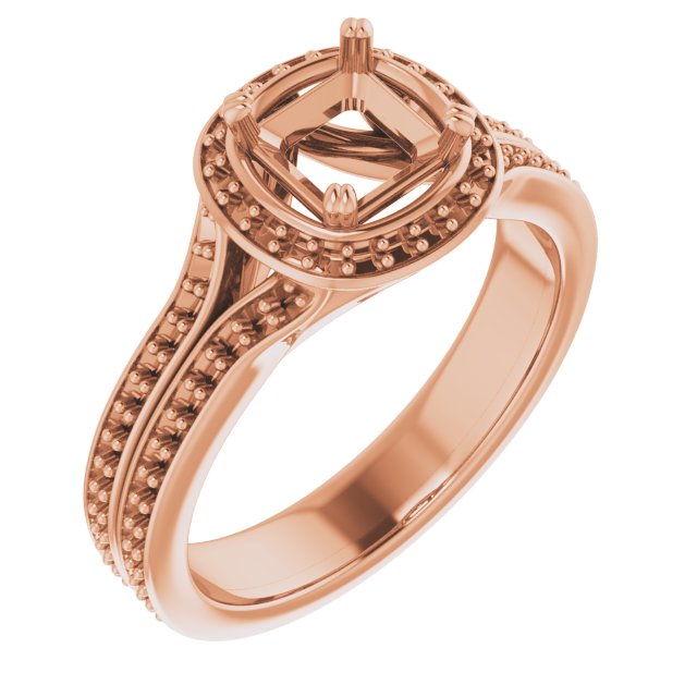 Halo-Style Engagement Ring
