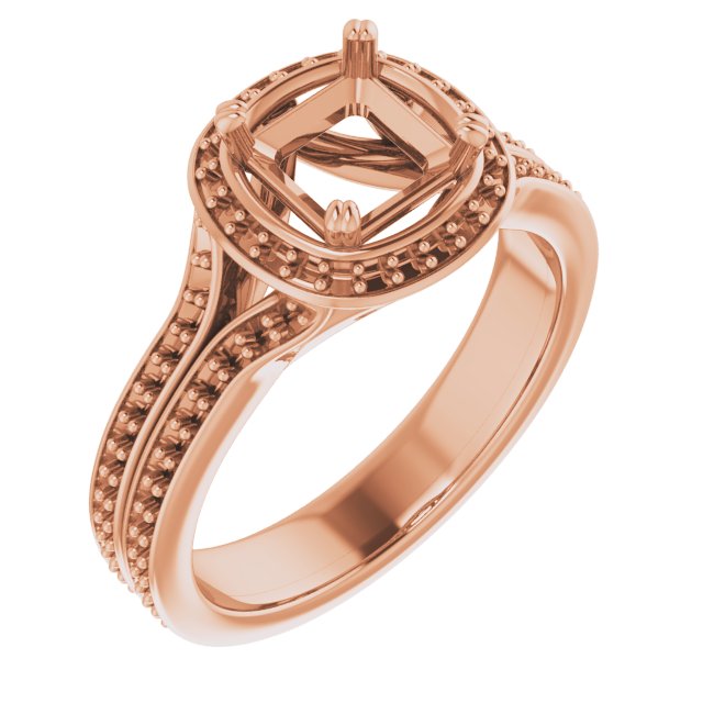 Halo-Style Engagement Ring