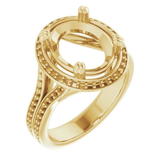 Halo-Style Engagement Ring