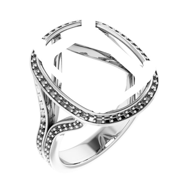 Halo-Style Engagement Ring
