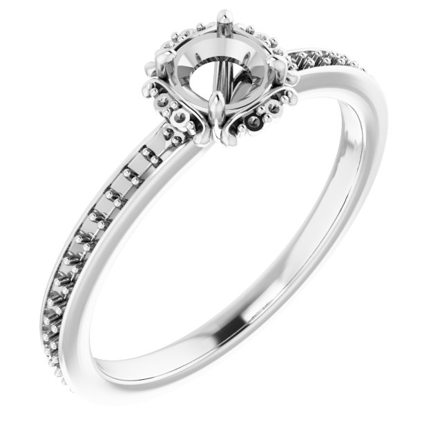 Halo-Style Engagement Ring