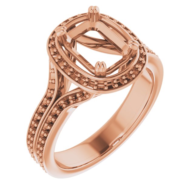 Halo-Style Engagement Ring