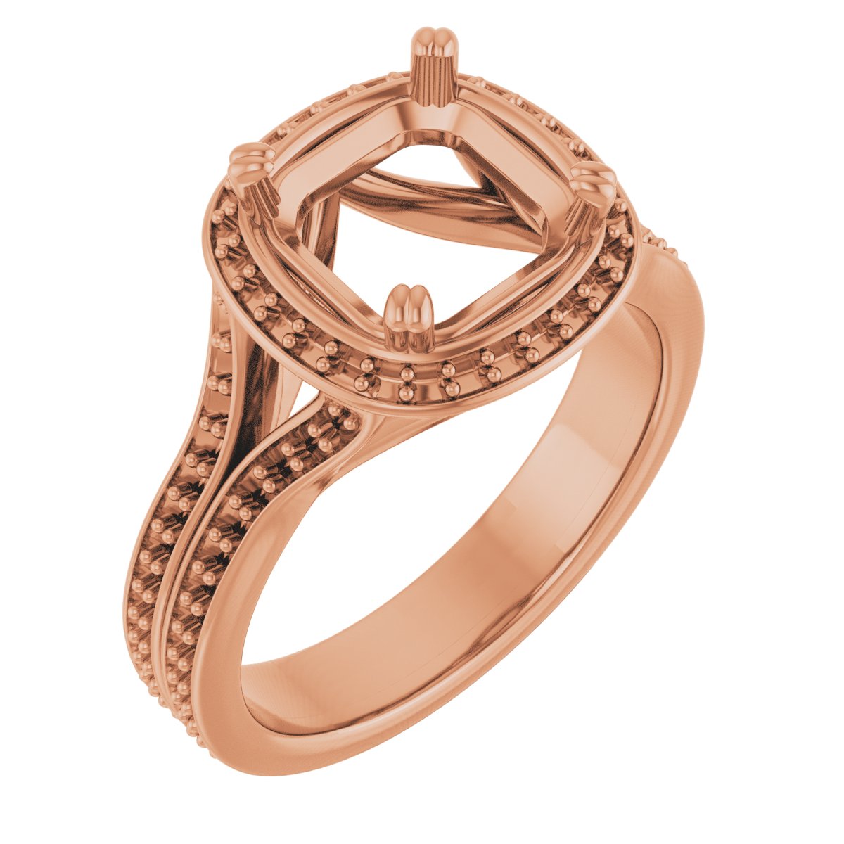 Halo-Style Engagement Ring