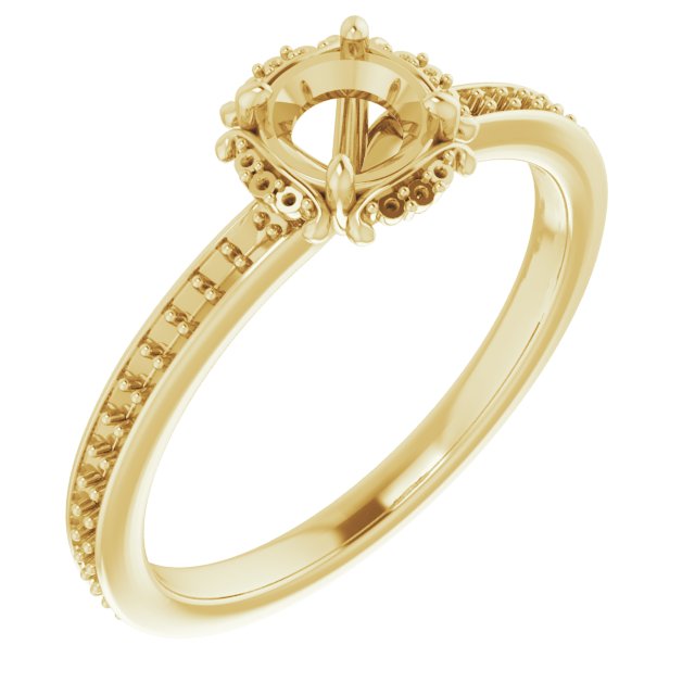 Halo-Style Engagement Ring
