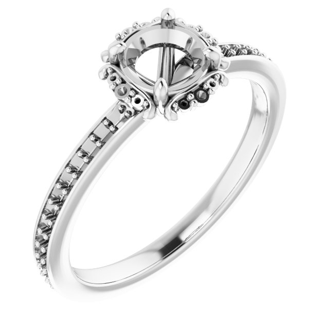 Halo-Style Engagement Ring