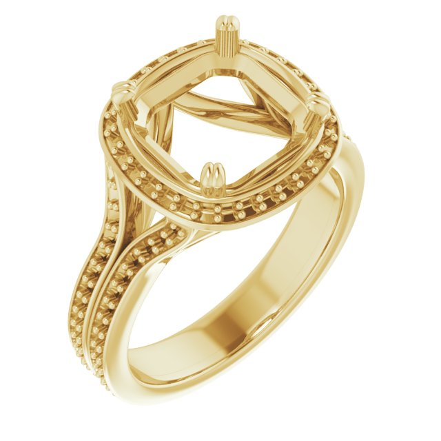 Halo-Style Engagement Ring