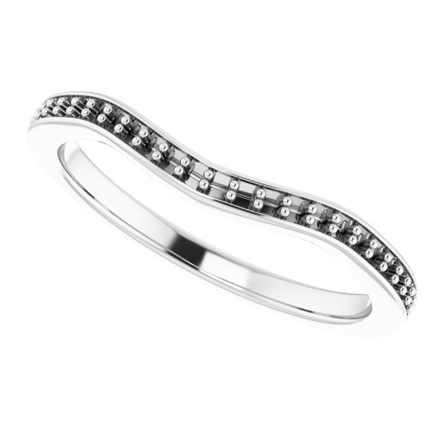 Band Mounting for 10 mm Square Ring view 5
