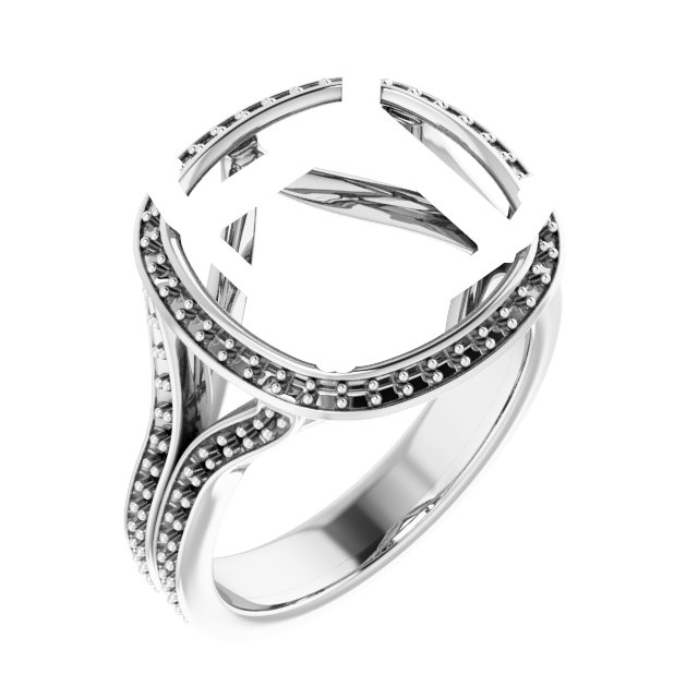 Halo-Style Engagement Ring