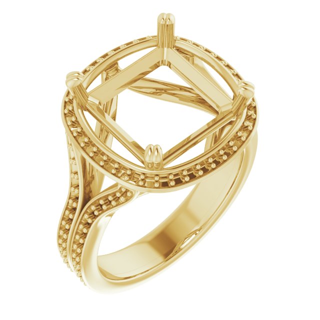 Halo-Style Engagement Ring