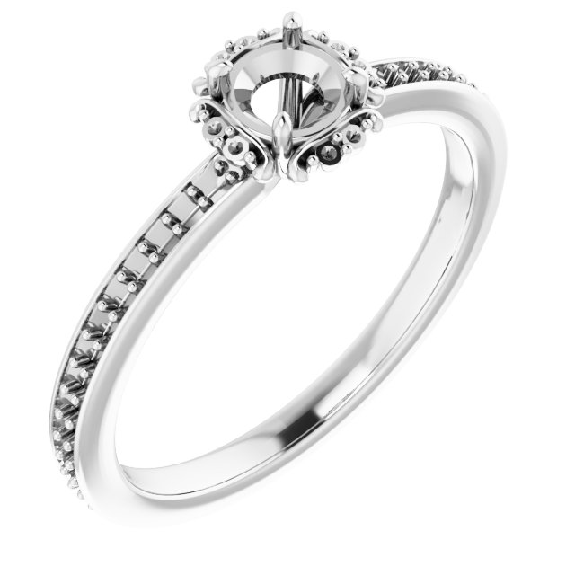 Halo-Style Engagement Ring