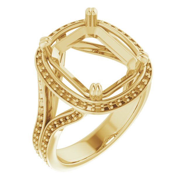 Halo-Style Engagement Ring