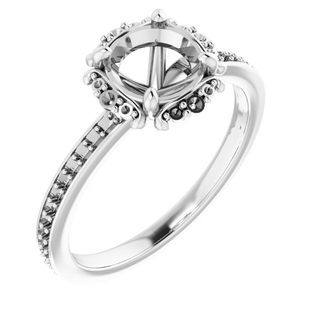 Halo-Style Engagement Ring