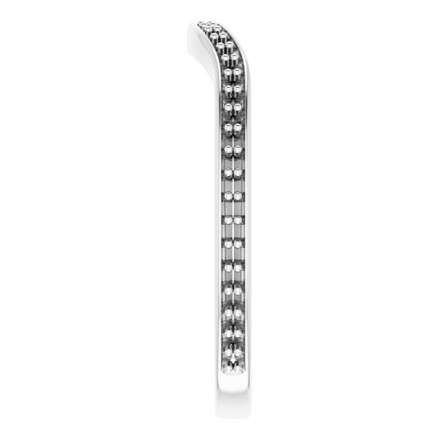 Band Mounting for 10 mm Square Ring view 4