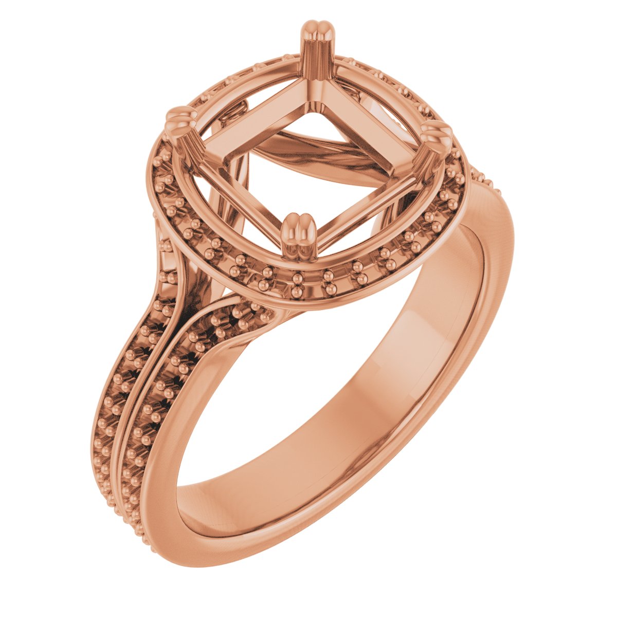 Halo-Style Engagement Ring