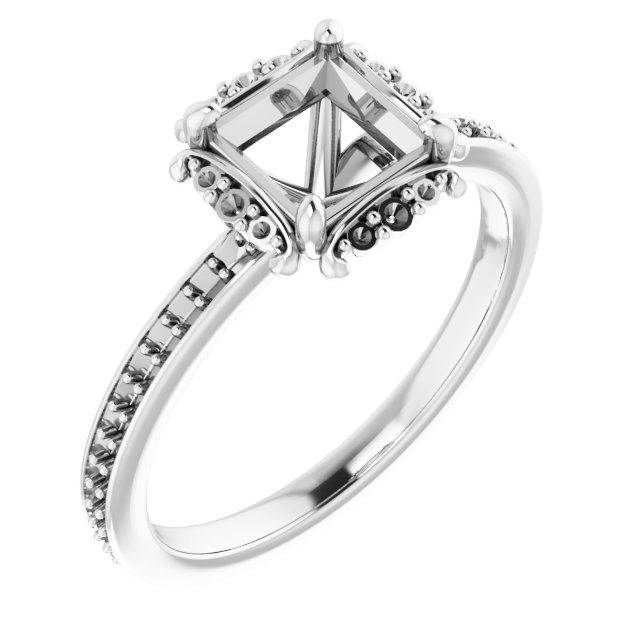 Halo-Style Engagement Ring