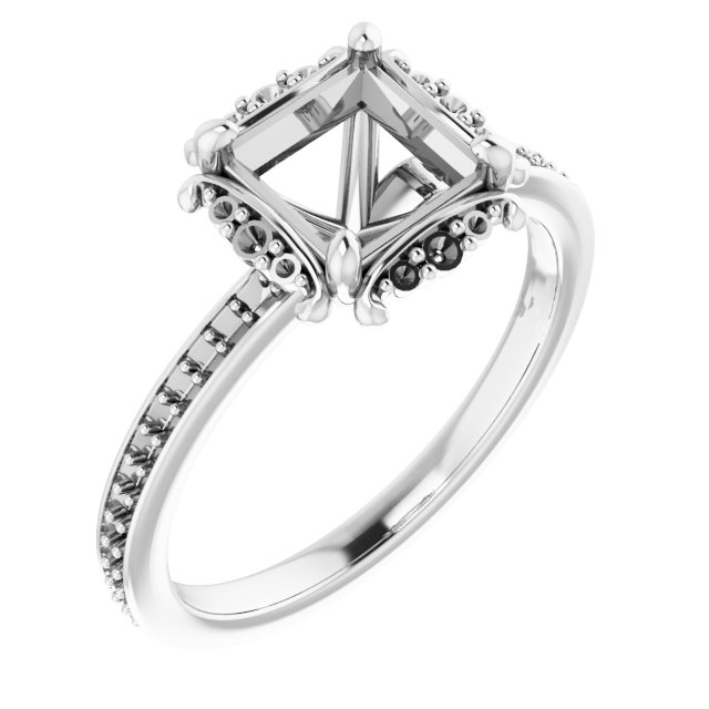 Halo-Style Engagement Ring