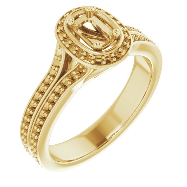Halo-Style Engagement Ring
