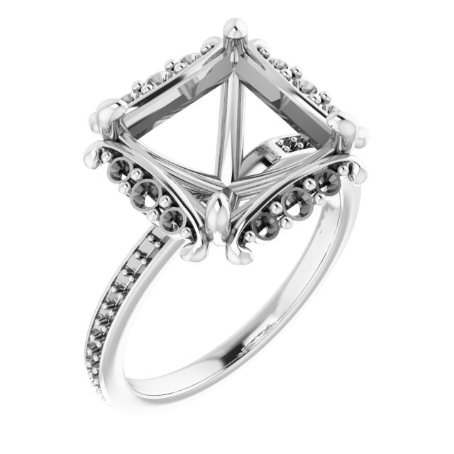 Halo-Style Engagement Ring