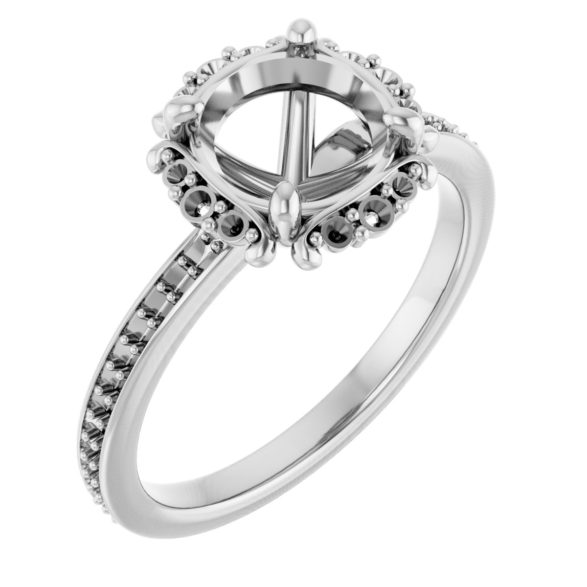 Halo-Style Engagement Ring
