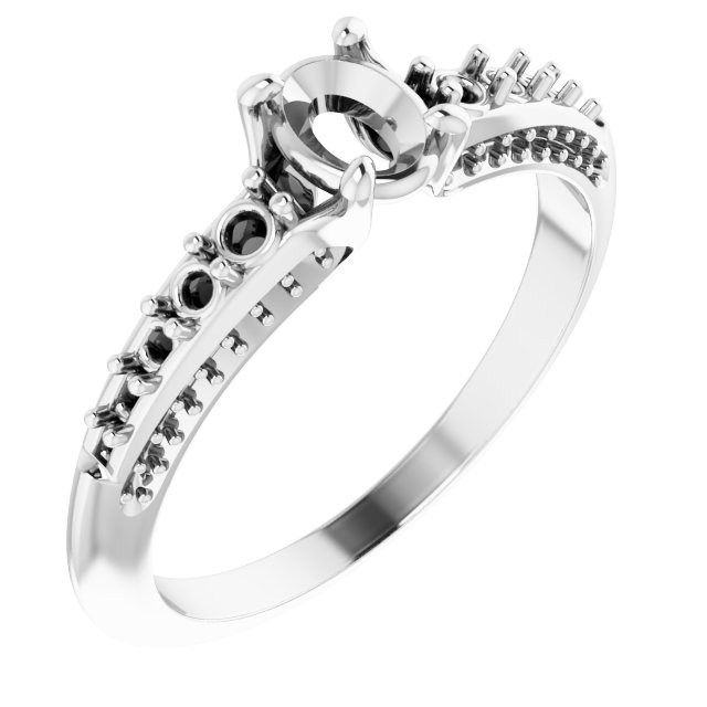 14k White Gold