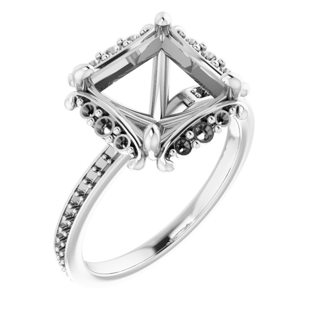 Halo-Style Engagement Ring