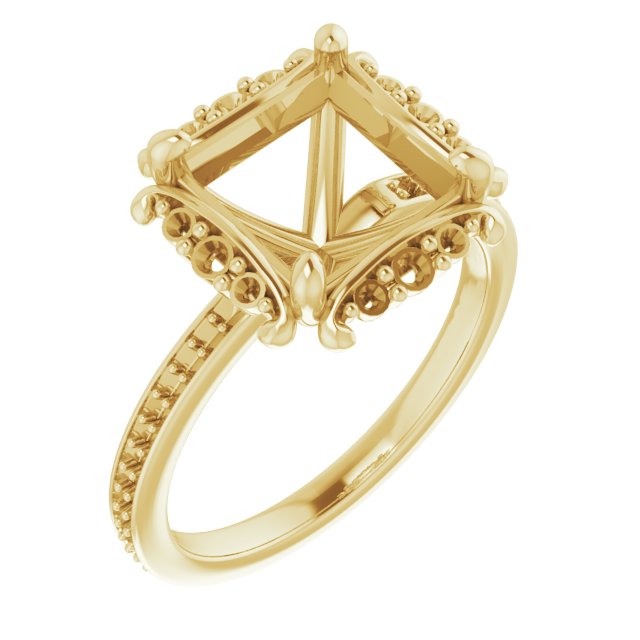 Halo-Style Engagement Ring