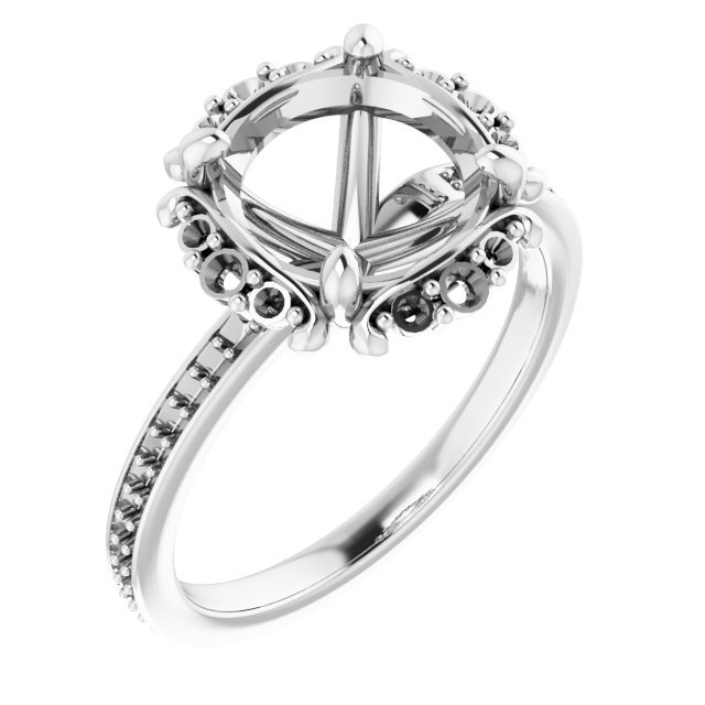 Halo-Style Engagement Ring