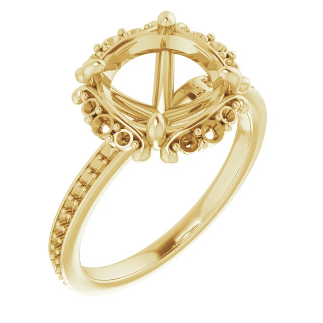 Halo-Style Engagement Ring
