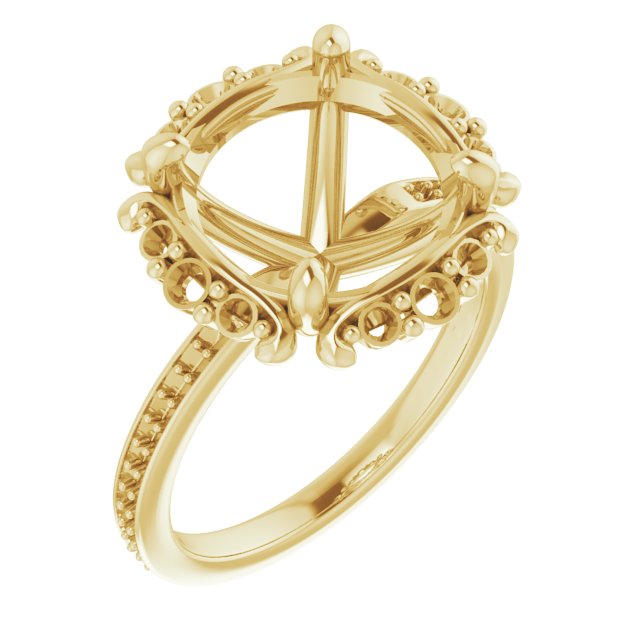 Halo-Style Engagement Ring
