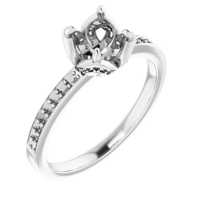 14k White Gold