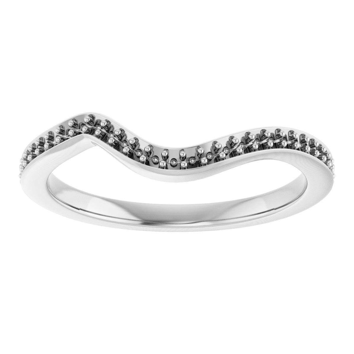 Band Mounting for 8 mm Cushion Ring view 3