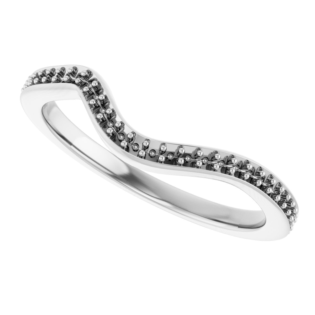 Band Mounting for 8 mm Cushion Ring view 5