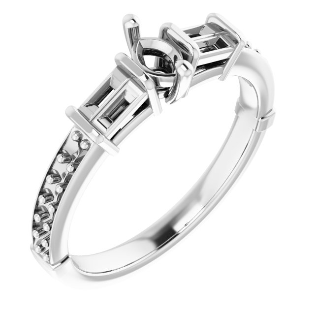 14k White Gold
