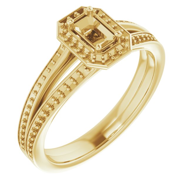 14k Yellow Gold