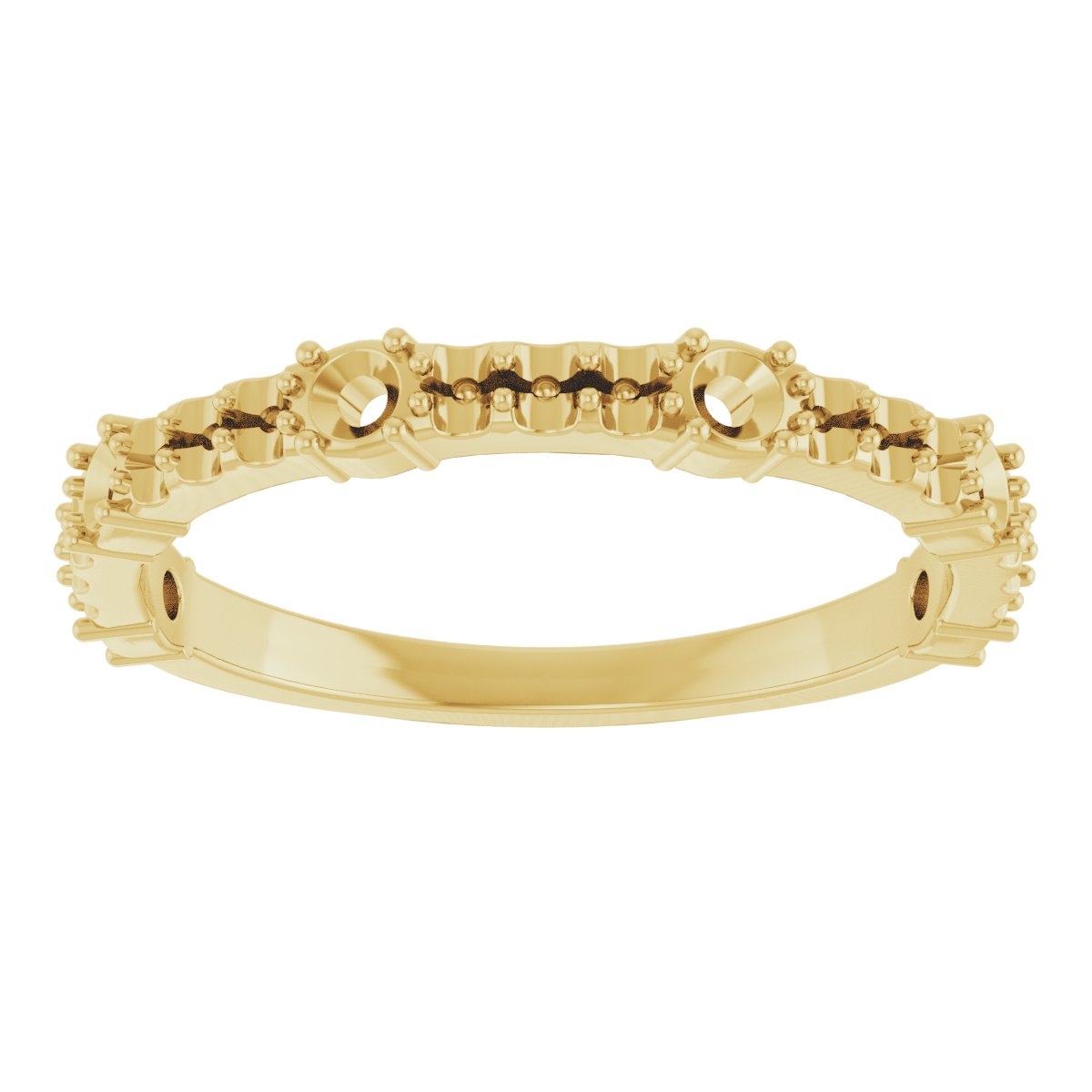 14K Yellow 1/2 CTW Diamond Anniversary Band 