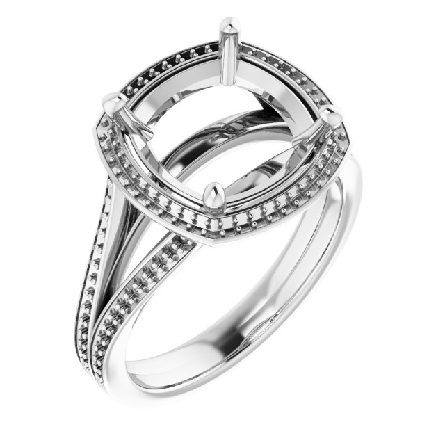 Halo-Style Engagement Ring