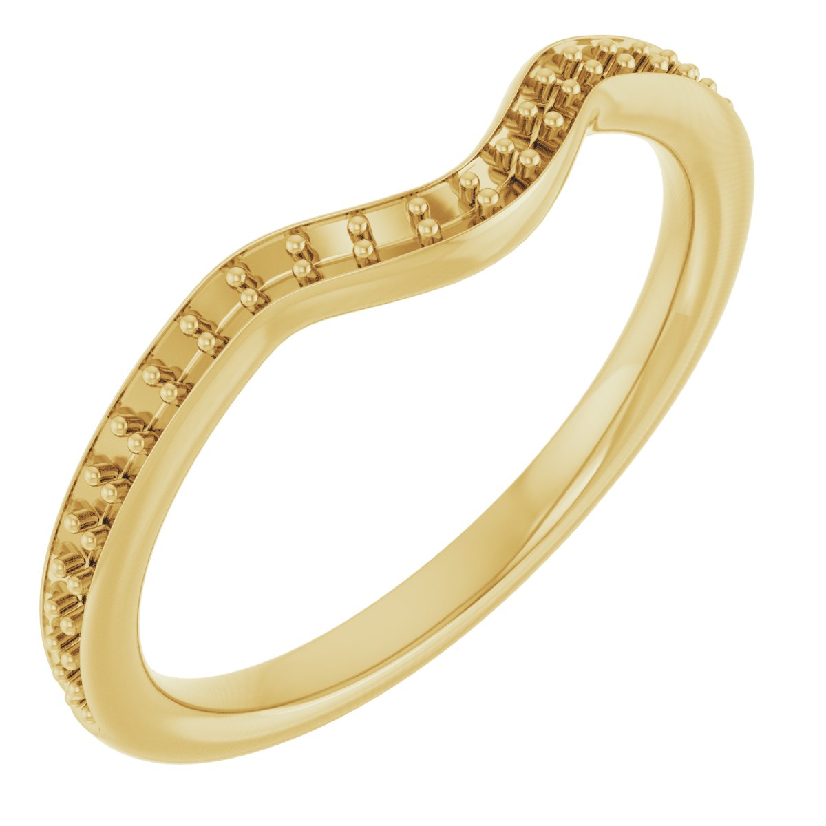 14K Yellow 1/6 CTW Diamond Band for 5.8 mm Round Ring
