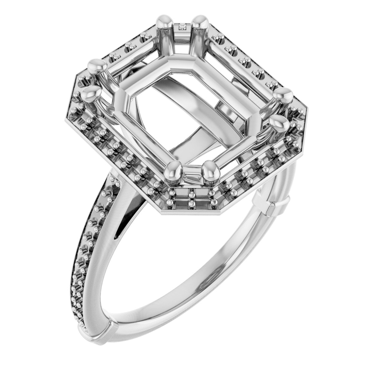 Halo-Style Engagement Ring