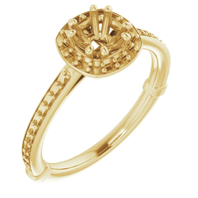 14k Yellow Gold